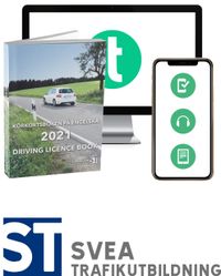 Körkortsboken på Engelska 2021 ; Driving licence book (book + theory pack with online exercises, theory questions, audiobook & ebook); null; 2021
