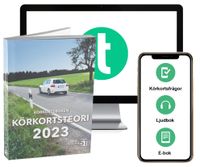 Körkortsboken Körkortsteori 2023 (bok + digitalt teoripaket med körkortsfrågor, övningar, ljudbok & ebok); null; 2023