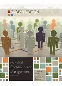 Essentials of Contemporary Management (Global Ed); Gareth Jones; 2014