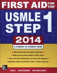 FIRST AID FOR THE USMLE STEP 1,2014; Le; 2014