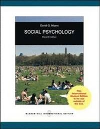 Social Psychology; David Myers; 2012